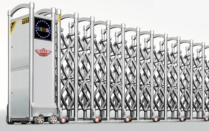 不銹鋼電動(dòng)伸縮門(mén)